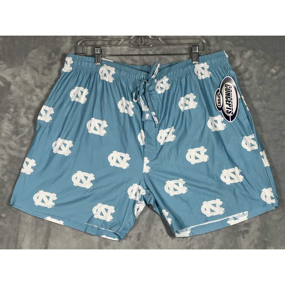 Concepts Sport UNC North Carolina Tar Heels Sleep Shorts Blue Mens XL New
